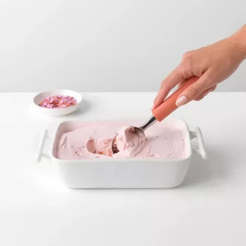 Porționator de înghețată Brabantia Tasty+, teracotă roz
