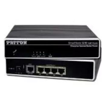 Gateway VoIP Patton SmartNode 5200 cu 32 de canale cu 2 porturi E1/T1/PRI (SN5200/32B/EUI)