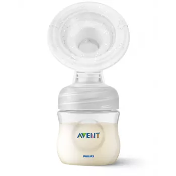 Set pompă manuală pentru sân Philips Avent Lotus