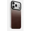 Carcasă magnetică din piele NOMAD pentru iPhone 17 Pro compatibilă MagSafe, piele Horween Rustic Brown