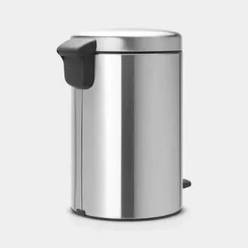 Coș de gunoi cu pedală Brabantia NewIcon 12L Matt Steel