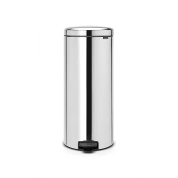 Coș de gunoi cu pedală Brabantia NewIcon 30L Brilliant Steel