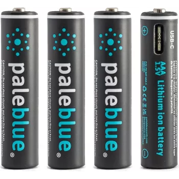 Baterie litiu-ion AAA reîncărcabilă USB-C Pale Blue PB-AAA-C