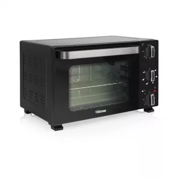 Cuptor mini Tristar OV-3652 cu timer, lampă de control și funcție de convecție, 20 L