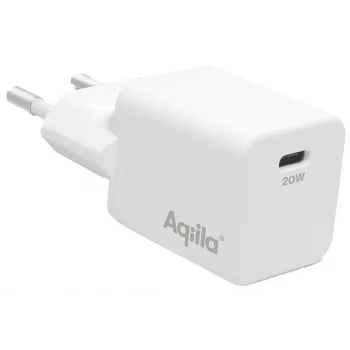 Încărcător de perete Aqiila Chargebird W1 20W USB-C alb AQWCW1PBI20W898