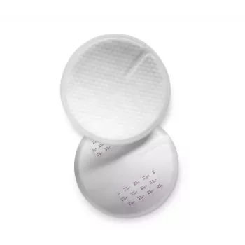 Absorbante de sân pentru alăptare de unică folosință Philips Avent (pachet de 100) | ultraabsorbante, conturate, ambalate individual