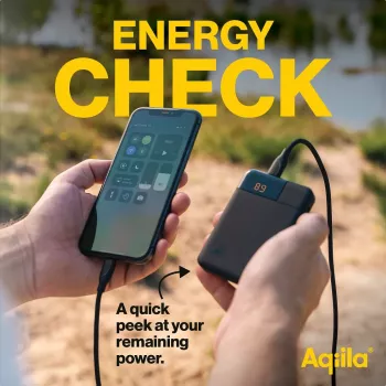 Baterie externă Aqiila Powerbird B5 5000 mAh 12W verde mușchi AQPBPBIB5MGR024