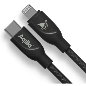Cablu de încărcare și sincronizare AQIILA B1BD850 USB-C la Lightning 1m AQCBPBICB1BD850