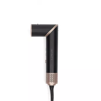 Styler multifuncțional de păr 7 în 1 Melissa, cu strat ceramic, 180°C, negru/argintiu