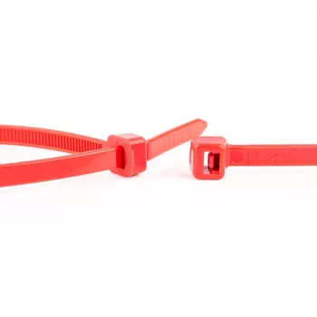 WKK Red Nylon Cable Ties 300 x 3.6 mm, 100 Pack 110194271