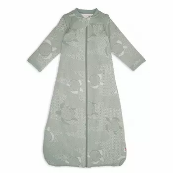 Sac de dormit pentru bebeluș Lodger Hopper Matcha Turtle cu mâneci detașabile, mătase, 68/80 cm