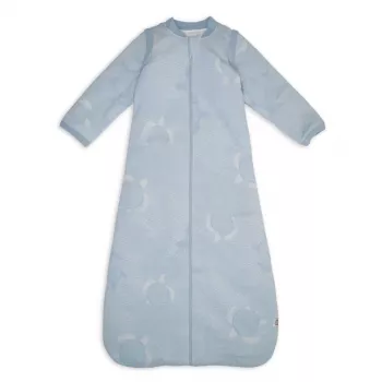 Sac de dormit pentru bebeluș Lodger Hopper Matcha Turtle cu mâneci detașabile, Blue Fogg, 68/80