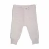 Lodger Jooger pantaloni tricotați din merino pentru bebeluși, Birch, mărimea 62