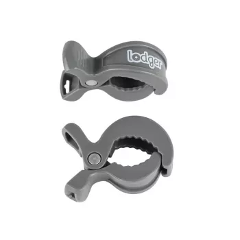 Lodger Clip Swaddler cleme pentru păturică de înfășat din bumbac (2 buc.), Carbon