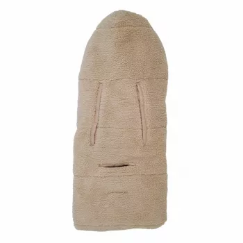 Lodger WPT 630 păturică de înfășat Teddy, bej, 100x100 cm, fleece