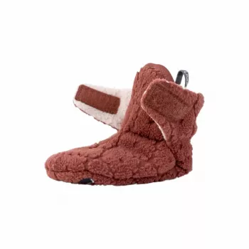 Lodger Slipper Folklore papuci din fleece pentru bebeluși, 12-18 luni, Rosewood