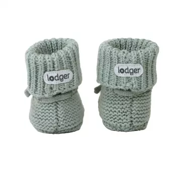 Lodger Slipper botosei tricotați din mătase pentru bebeluși 0-6 luni