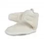Lodger Slipper Teddy Papuci bebeluș Cloud Dancer 6-12m