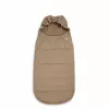Sac de picioare pentru scaun auto Lodger Mini BunkerTeddy pentru toate anotimpurile, bej