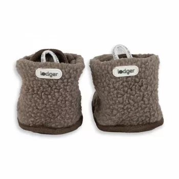 Lodger Slipper papuci Teddy pentru bebeluși, Buffalo, 12-18 luni