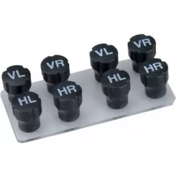 Set de marcaje pentru roți IWH, capace de ventil, 8 marcaje pentru anvelope, cu înșurubare - 1 bucată (390068)