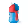 Philips AVENT cană cu pai flexibil, 200 ml, 9m+, albastru