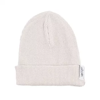 Căciulă pentru bebeluși Lodger Beanie Ciumbelle, Cloud Dancer, 6-12 luni