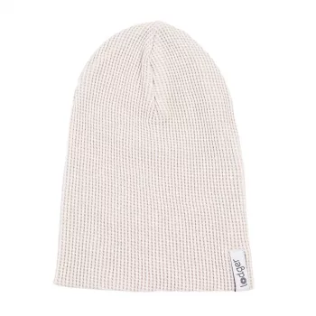Căciulă pentru bebeluși Lodger Beanie Ciumbelle, Cloud Dancer, 6-12 luni
