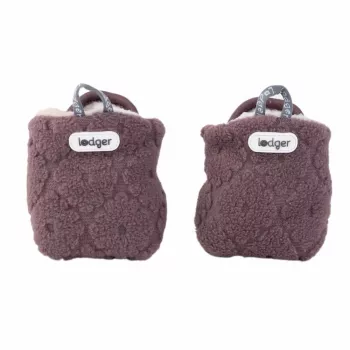 Papuci din fleece pentru bebeluși Lodger Slipper Folklore, mauve, 12-18 luni