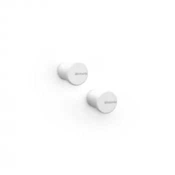 Cârlige pentru prosop Brabantia MindSet, set de 2, Mineral Fresh White