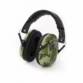 Căști antifonice pentru copii Jippie's, camuflaj | protecție auditivă 27 dB SNR pentru copii