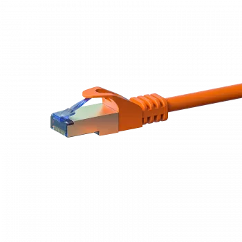 Cablu de rețea DSIT CAT 6a S/FTP LSOH 10m portocaliu DC-6A6-100