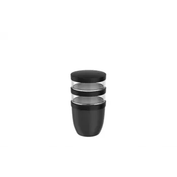 MEPAL Thermo Lunchpot Ellipse Nordic Black 0.5 + 0.2 L 107658041100
