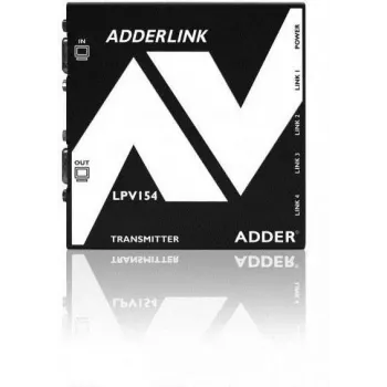 Transmițător extender AV ADDER LPV154T - VGA și audio prin CATx, 300m, negru ALPV154T-IEC