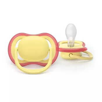 Suzetă Philips Avent Ultra Air 0-6 luni, 2 buc., fete