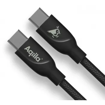 Cablu de încărcare și sincronizare AQIILA USB-C la USB-C 3 m negru AQCBPBICB4BD881