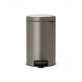 Coș de gunoi cu pedală Brabantia NewIcon 12L, Platinum