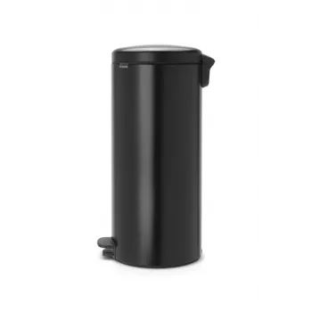 Coș de gunoi cu pedală Brabantia NewIcon 30L negru mat