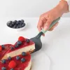 Lopată de tort Brabantia Profile Line cu tăiș dințat, oțel mat
