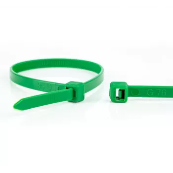 WKK Green Polyamide Cable Ties 300 x 3.6 mm, 100-Pack 110194571