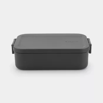 Cutie de prânz Brabantia Make & Take Medium gri închis 1,1L