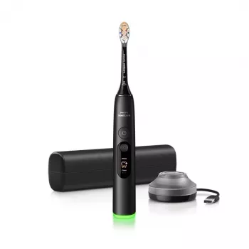 Periuță de dinți electrică sonică Philips Sonicare DiamondClean 8000, neagră