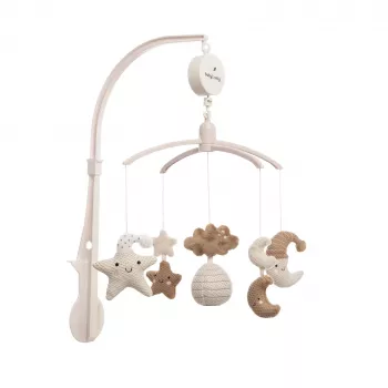Baby's Only Carusel muzical 0+ Heaven Clay / Warm Linen