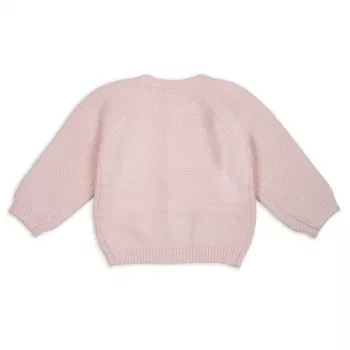 Jachetă tricotată din merinos pentru bebeluși Lodger Topper, tan, mărimea 68