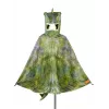 Costum de dinozaur T-Rex Souza! pelerină cu glugă și mască, verde, 4-7 ani
