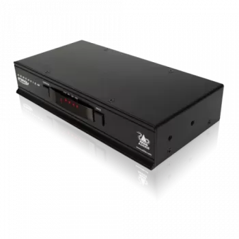 Switch KVM/audio/USB Adder ADDERView 4 PRO DVI - 4 porturi, 1 utilizator local, montabil în rack AV4PRO-DVI-IEC