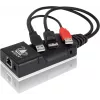 Transmițător extender KVM DisplayPort ADDER ALIF101T-DP prin Cat5e/6/7 - 2560x1600, USB 2.0, audio, aluminiu negru