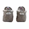 Papuci bebeluș Lodger Buffalo din fleece cu talpă antiderapantă, maro, 6-12 luni