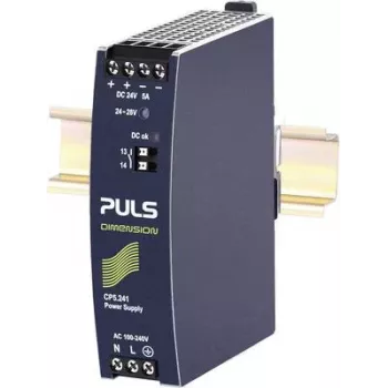 PULS CP5.241 DIMENSION DIN Rail Power Supply 24V DC 5A 120W
