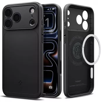 Husă Spigen Thin Fit MagSafe pentru iPhone 17 Pro Max / 18 Pro Max - neagră